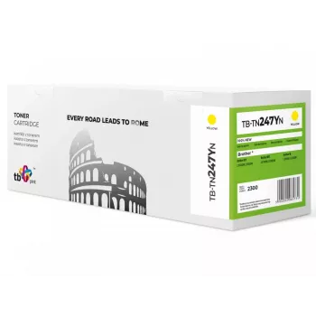 Toner compatibil TB pentru Brother TN247Y, TB-TN247YN YE 100% nou