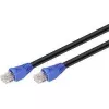 Cablu patch Ethernet Goobay 94393 negru