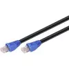 Cablu patch Ethernet Goobay 94389 negru
