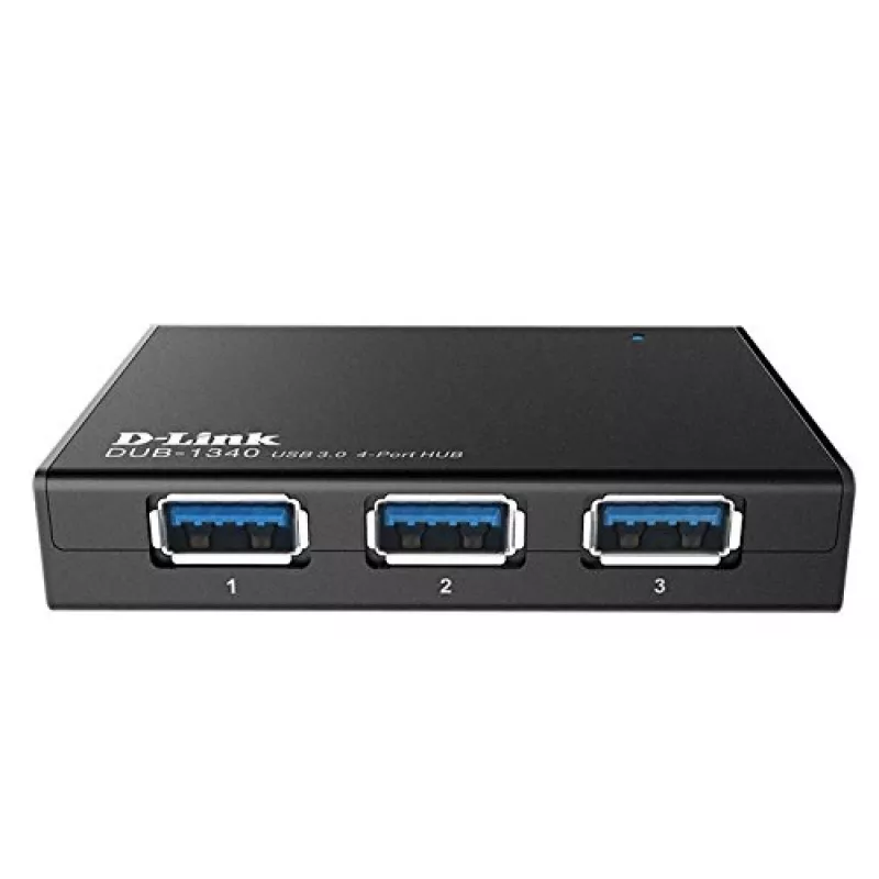 Hub USB D-Link DUB-1340 negru