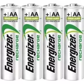 Acumulatori reîncărcabili Energizer ACCU Recharge Power Plus NiMH AA 2000mAh, pachet de 4