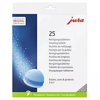 Pastile de curățare JURA 3 faze (set de 25)