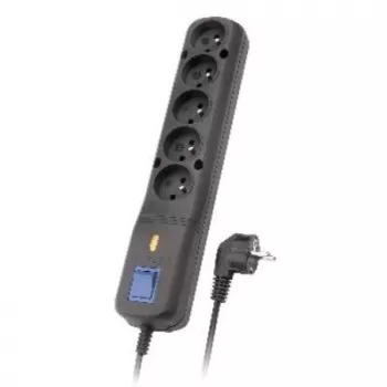Lestar 5+ Lf-530wa, protecție la supratensiune, 5m, negru Lf-530wa 5+ 3l G-a K. Cz 5,0m