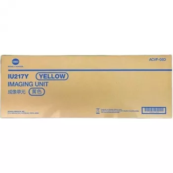 Kit unitate tambur Konica Minolta ACVF08D/DR-217Y galben, 87K pagini pentru KM...