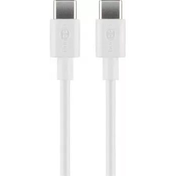 Cablu de încărcare și sincronizare Goobay USB-C, 2 m, alb | Goobay