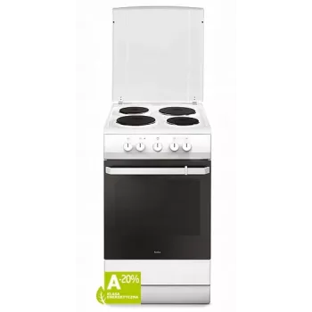 Aragaz electric Amica 58EE1.20(W) 69L alb