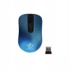 Mouse optic wireless Rebeltec STAR, albastru, interfață RBLMYS00057