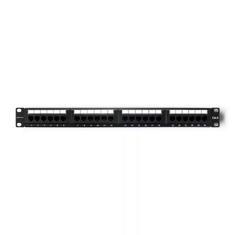 Patch panel RACK 24 porturi, Cat.6 UTP