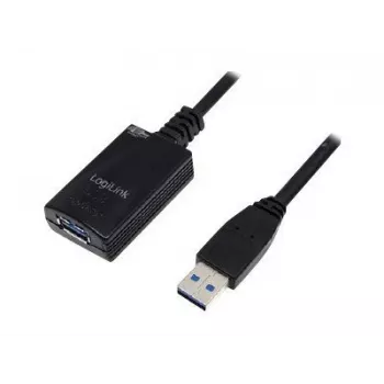 Cablu USB LogiLink 5,0 m USB 3.0 M/F USB 3.2 Gen 1 (3.1 Gen 1) 5 m USB