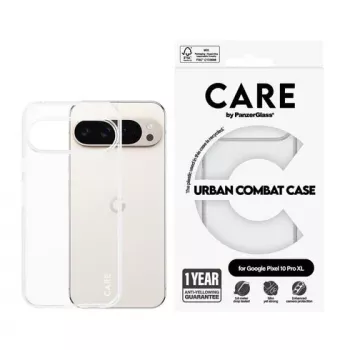 Husă PanzerGlass CARE Flagship Case Urban Combat pentru Google Pixel 10 Pro XL, transparentă