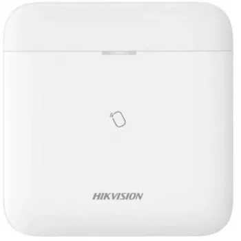 Panou de control hibrid wireless Hikvision AX PRO, 96 zone wireless, 8 zone cablate, Wi-Fi, 868 MHz, 4G, alb (DS-PWA96-M-WE)