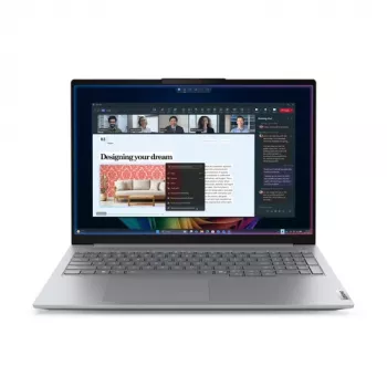 Lenovo ThinkBook 16 G9 IPL 21UR0073PB laptop business, Intel Core Ultra 7 355, 16 inch WUXGA, 16 GB DDR5, 512 GB SSD, Windows 11 Pro, tastatură engleză QWERTY