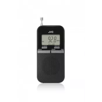 Radio portabil JVC RAE411B AM/FM cu tuner analogic, negru
