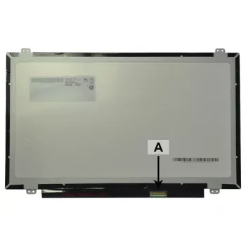 2-Power Ecran LCD laptop 14,0 inch HD lucios cu suporturi - 1366x768 - 40 pini LVDS