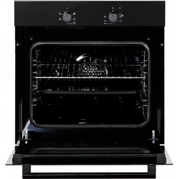 Cuptor electric încorporabil MPM MPM-63-BO-12T, 65L, negru/oțel inoxidabil