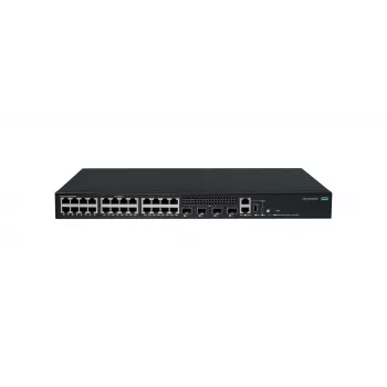 HPE OfficeConnect 2150 24G 4P Switch - 24 porturi Gigabit PoE+ cu 4 uplink-uri SFP+