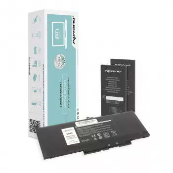 MITSU baterie MYJ96 pentru Dell Latitude 7390 7490 - 7200 mAh (53 Wh)