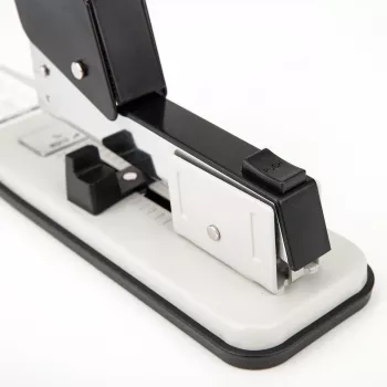 DELI E0392 Heavy Duty Stapler, 60 Sheets Capacity, Black/Silver
