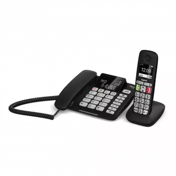 Telefon fix Gigaset DL780 Plus cu robot telefonic, negru