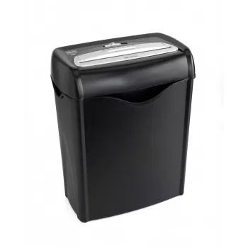 Distrugător de documente WALLNER XD1000S Cross-Cut, 10 coli, 21 L, negru