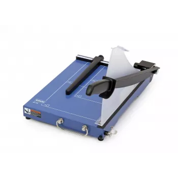 Ghilotină WALLNER GA 310 pentru tăiat hârtie, lungime de tăiere 310 mm, A4, 10 coli