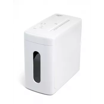Distrugător de documente WALLNER EF910 C4 Cross-Cut, 6 coli, coș 10 L, negru