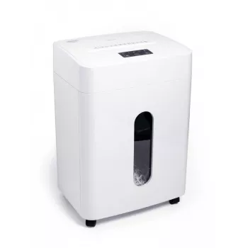 Distrugător de documente WALLNER EF2515 C4 Cross-Cut, 8 coli, 15 L, negru