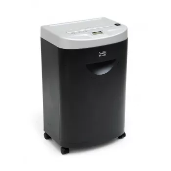 Distrugător de documente WALLNER JP 830C Cross-Cut, 8 coli, 15L, negru
