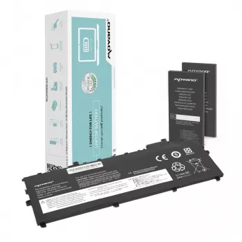 Baterie MOVANO 01AV430 pentru Lenovo ThinkPad X1 Carbon generația 5 generația 6 2017 2018 - 4650 mAh (54 Wh)