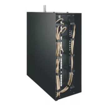 Carcasă rack Vaddio Middle Atlantic 4U pentru montaj pe perete - neagră - 19 inch