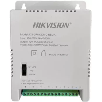 Sursă de alimentare multi-canal SMPS Hikvision DS-2FA1205-C8 12V 5A 60W