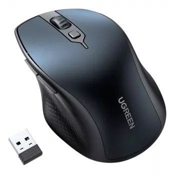 Mouse wireless UGREEN MU101 2.4G+BT albastru