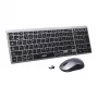 Set tastatură și mouse wireless UGREEN MK552 - negru