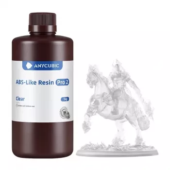 ANYCUBIC ABS Like Resin Pro 2 1kg Rășină transparentă