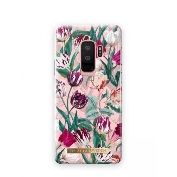 Husă spate imprimată iDeal Of Sweden pentru Samsung Galaxy S9+, 15,8 cm (6,2 inch), Pink Blossom, multicolor (roz, violet, albă)
