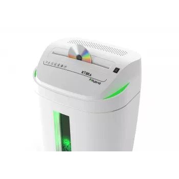 Distrugător de documente cu tăiere în particule KOBRA Hybrid S6, 6 coli, 20L, negru/argintiu