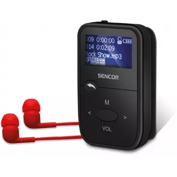 SENCOR SFP 4408BK Player MP3 8 GB FM
