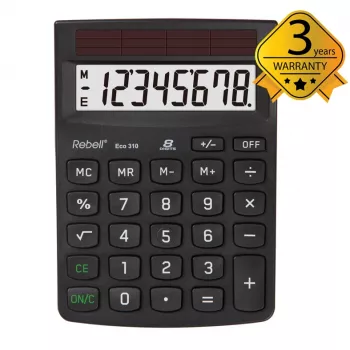 Calculator de birou Rebell Eco 310 negru