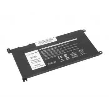 MITSU Baterie WDX0R P75F P62F P66F T2JX4 WDXOR pentru Dell - 3400 mAh (39 Wh)