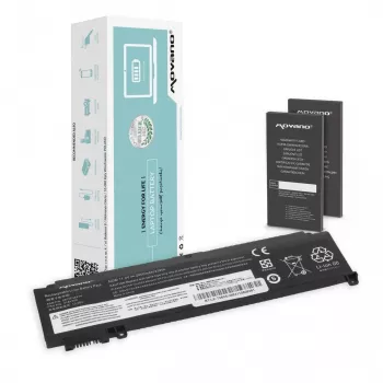 MITSU Baterie pentru Lenovo ThinkPad T460s T470s - partea frontală - 2000 mAh (23 Wh)