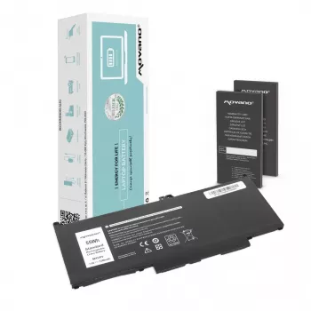 MITSU Baterie MXV9V pentru Dell Latitude 5300 5310 7300 7400 - 7200 mAh (55 Wh)