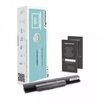 MOVANO Baterie A32K53 pentru Asus K53S X53S X53U X54C - 4400 mAh (48 Wh)