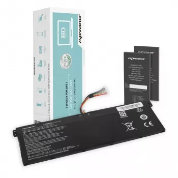MOVANO Baterie AP19B8K pentru Acer Aspire 3 A314-22 A315-56 A315-57 A315-58 A317 - 3400 mAh (39 Wh)