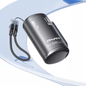 Power bank AWEI WP-117 10000mAh 22.5W 3C2xUSB-C negru