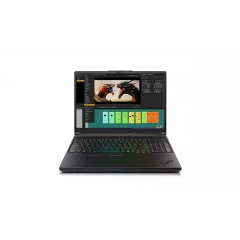 Stație de lucru mobilă Lenovo ThinkPad P16 G3 16 inch - Intel Core Ultra 9 275HX, 64 GB RAM, 1 TB SSD, NVIDIA RTX PRO 4000 Blackwell, Windows 11 Pro, Storm Grey