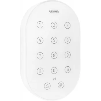 Tastatură wireless ABUS Security-Center Smartvest Pro FUBE45010, extensie sistem de alarmă (albă)