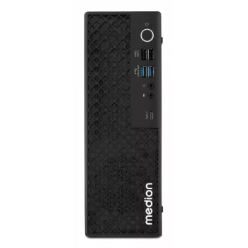 Mini PC Medion 10026214 PICOWORX T80III MD340101, procesor Intel N100, 16 GB RAM, 512 GB SSD, Windows 11 Pro, Wi-Fi 6, negru