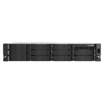 QNAP TS-H1065EU-RP NAS rack 10 bay-uri, Intel Xeon D-1622, 16 GB RAM, 2.5GbE, sursă redundantă
