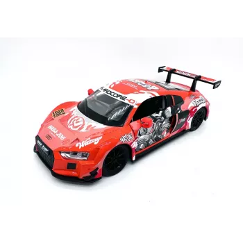Machetă auto din metal PULIO 1:24 Audi R8 LMS cu lumină și sunet