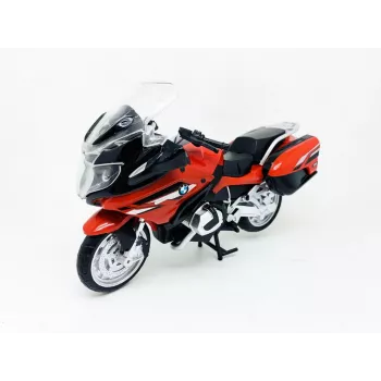 Machetă din metal PULIO Motocicletă MSZ 1/12 BMW R1250 RT Roșu